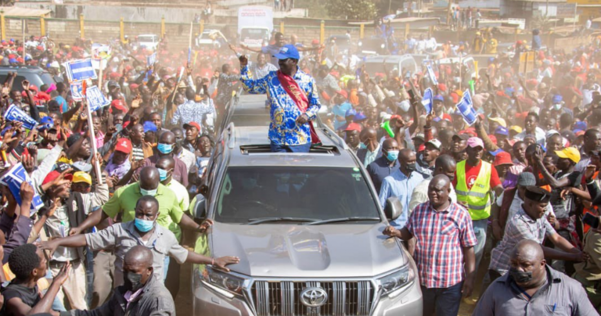 Raila Azimio rally