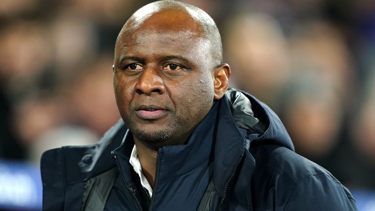 Crystal Palace Fires Patrick Vieira As Head Coach