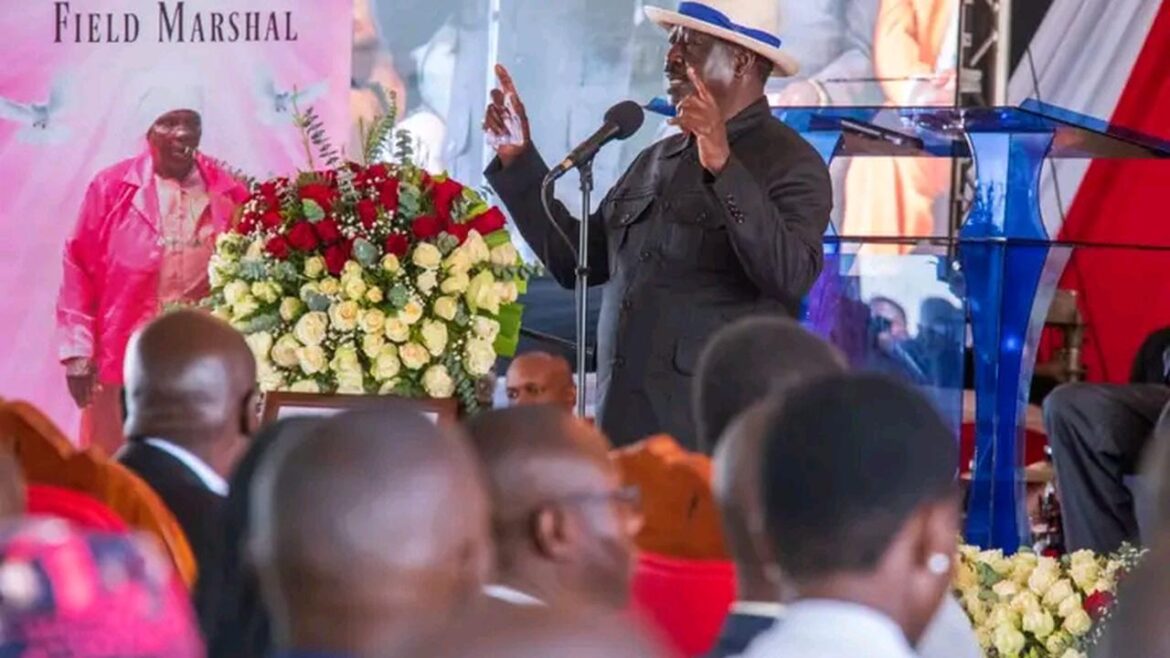 Raila in Nyandarua