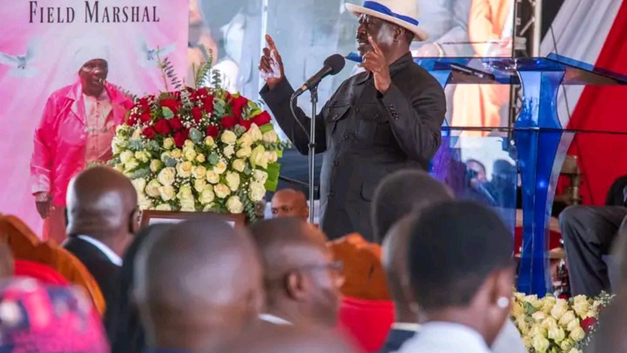 ODM’s Etale Explains How Ruto Forced Raila To Arrive Late At Mukami Kimathi’s Burial