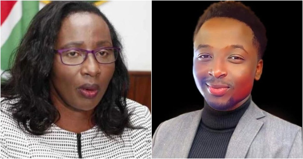 Beatrice Elachi A collage photo of Beatrice Elachi and her late son Elvis Murakana.