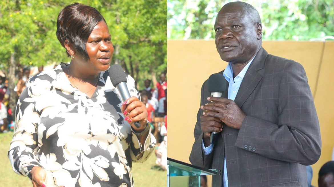 Gladys Wanga and her deputy Oyugi Magwanga
