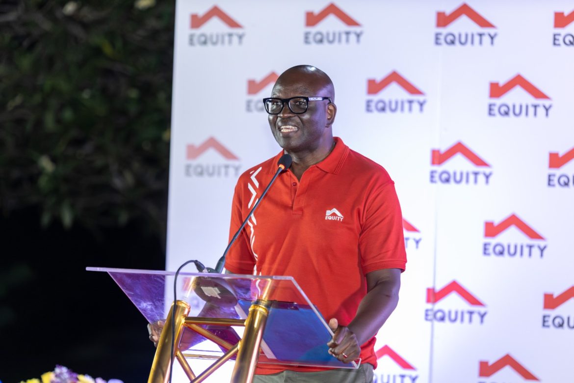Equity Bank Kenya Managing Director Moses Nyabanda delivers his remarks to golfers and customers during the dinner event, outlining the Bank’s commitment to deepening partnerships and supporting community-driven growth.