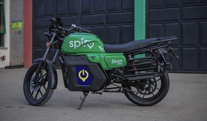 A spiro motorcycle