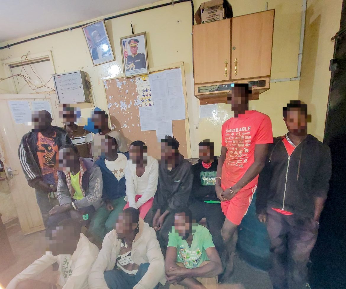 13 Arrested in Crackdown on Suspected Criminal Gang in Trans Nzoia
