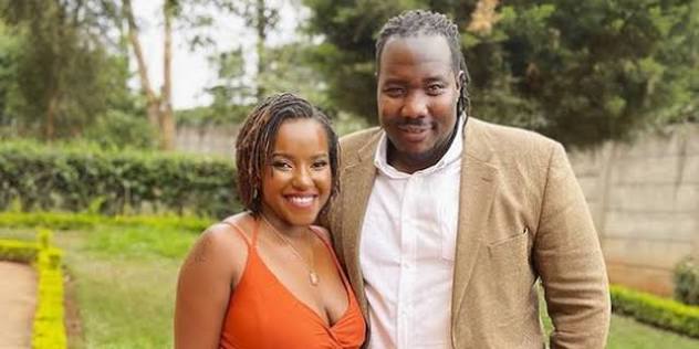Ivy Namu and Willis Raburu
