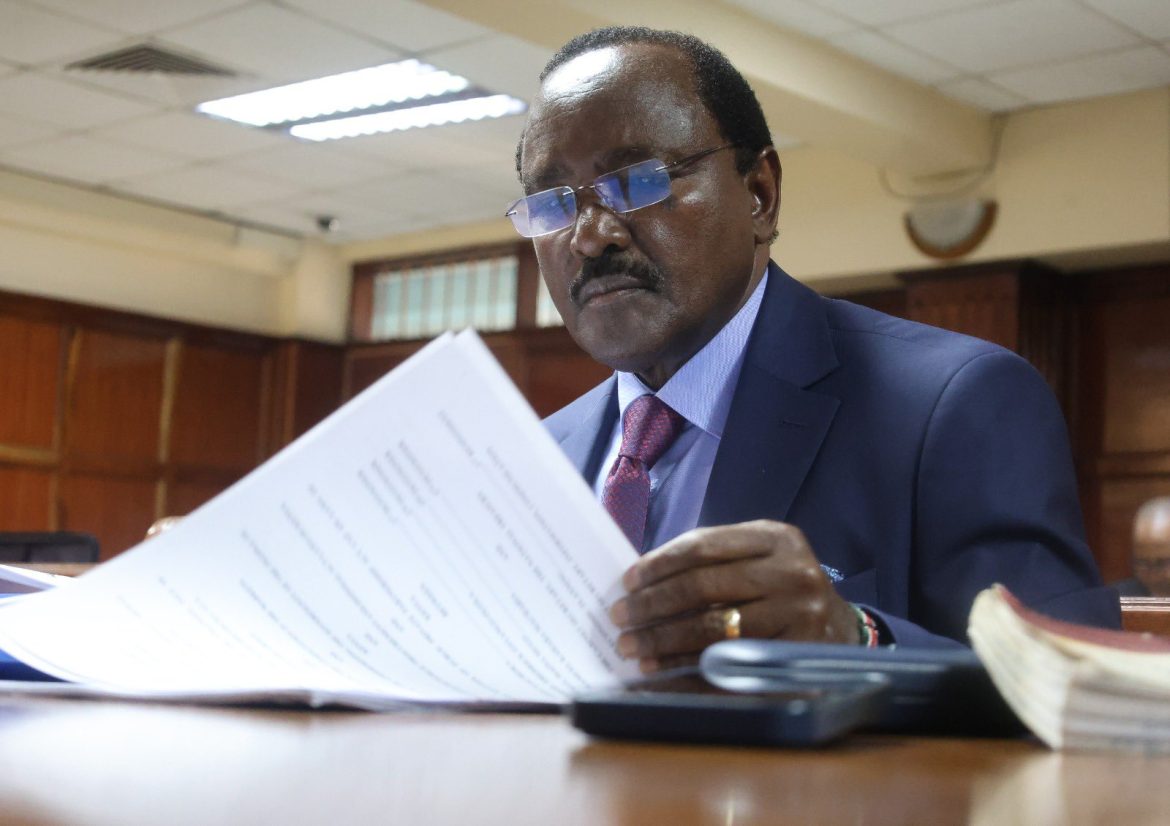 Kalonzo Musyoka on Safaricom sale case