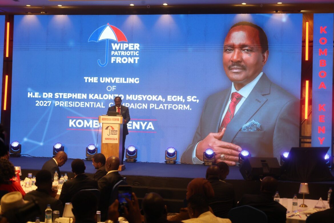Kalonzo Musyoka's presidential agenda