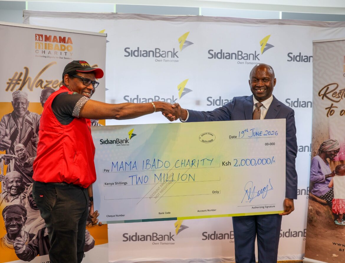 KSh2 Million Boost for Senior Citizens as Sidian Bank Backs Mama Ibado Charity Run