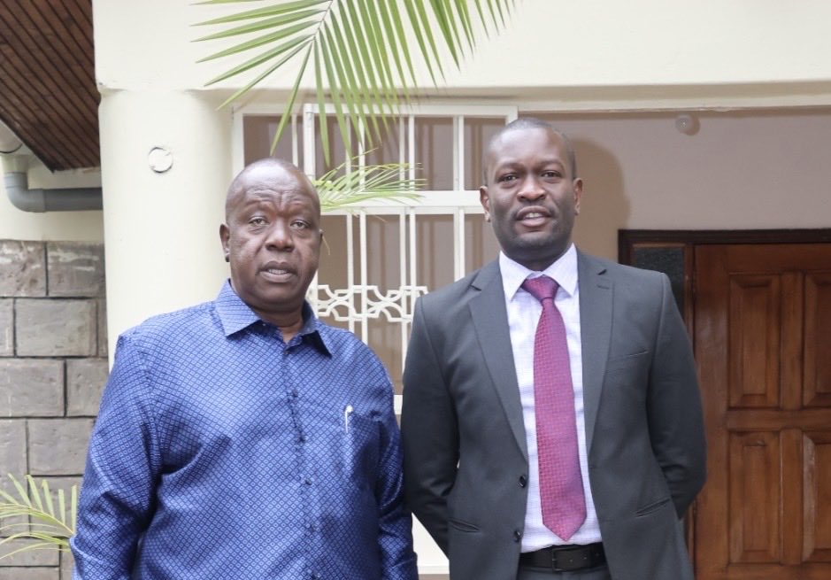 Fred Matiang'i and Edwin Sifuna