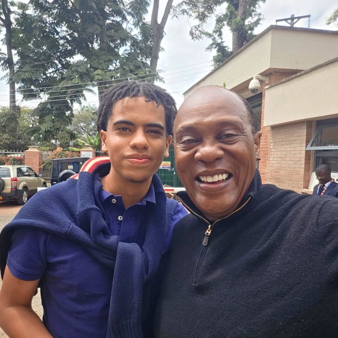 Jeff Koinange celebrates his son's birthday